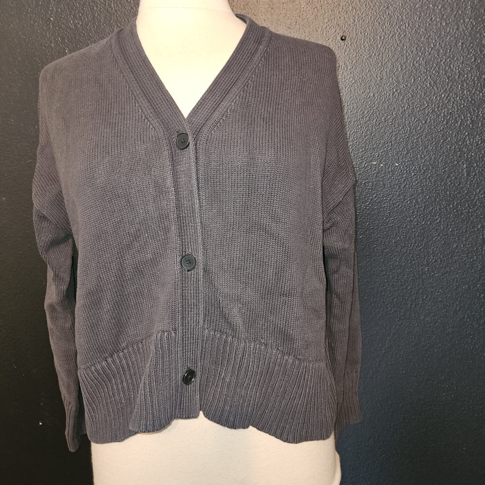Everlane Women's Boxy Cardigan Sweater